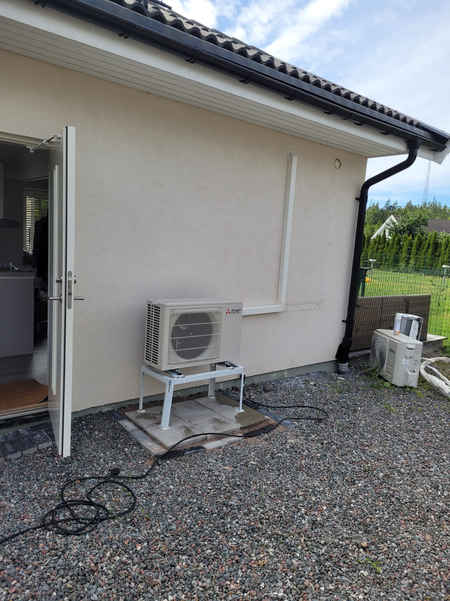 Alomit varmepump installation 0009