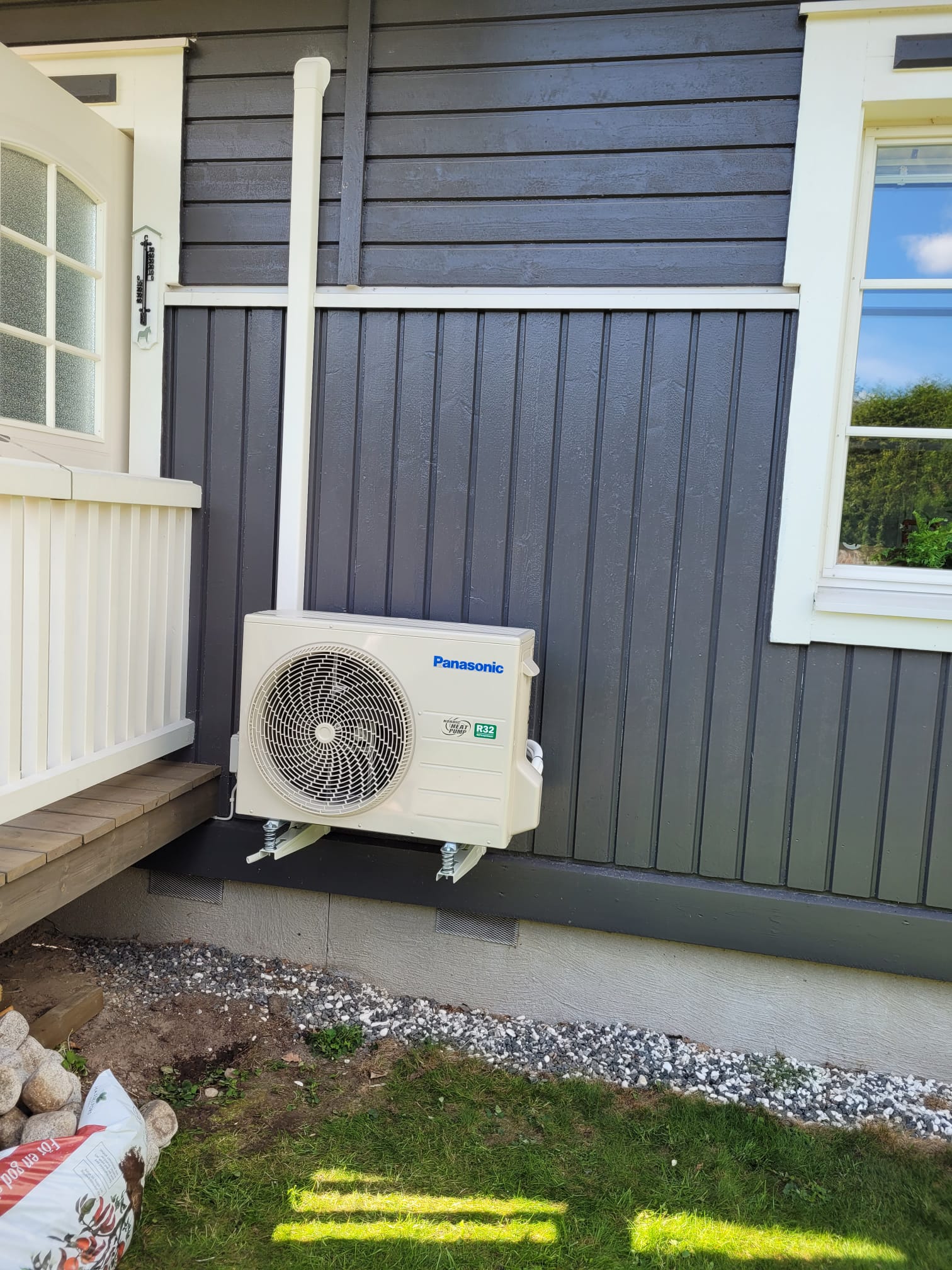 Alomit varmepump installation 0014