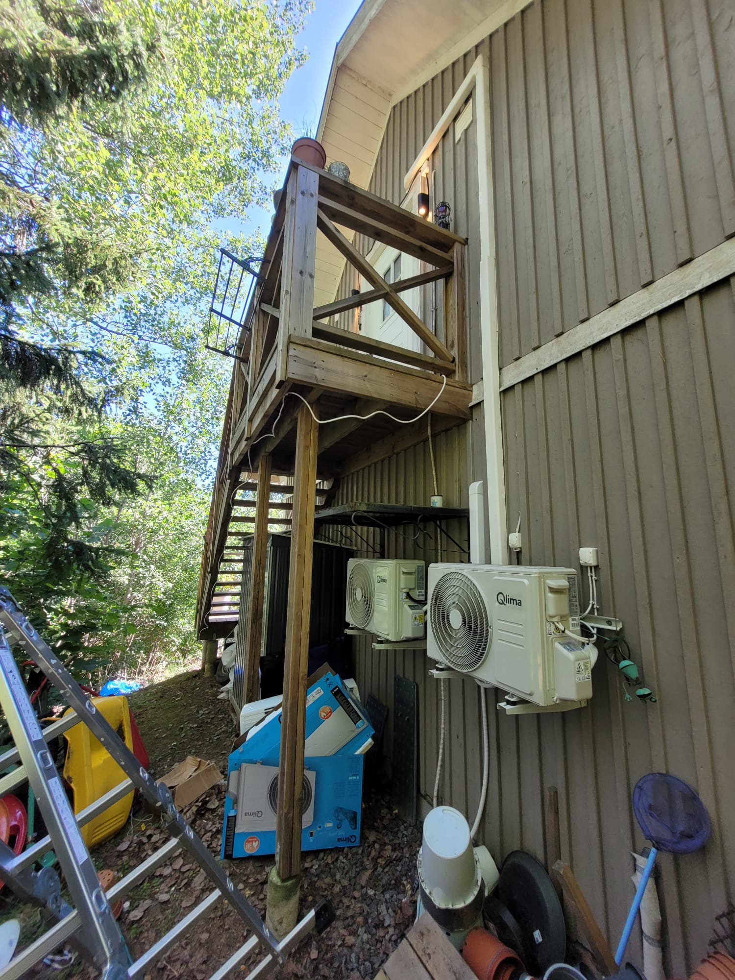 Alomit varmepump installation 0024
