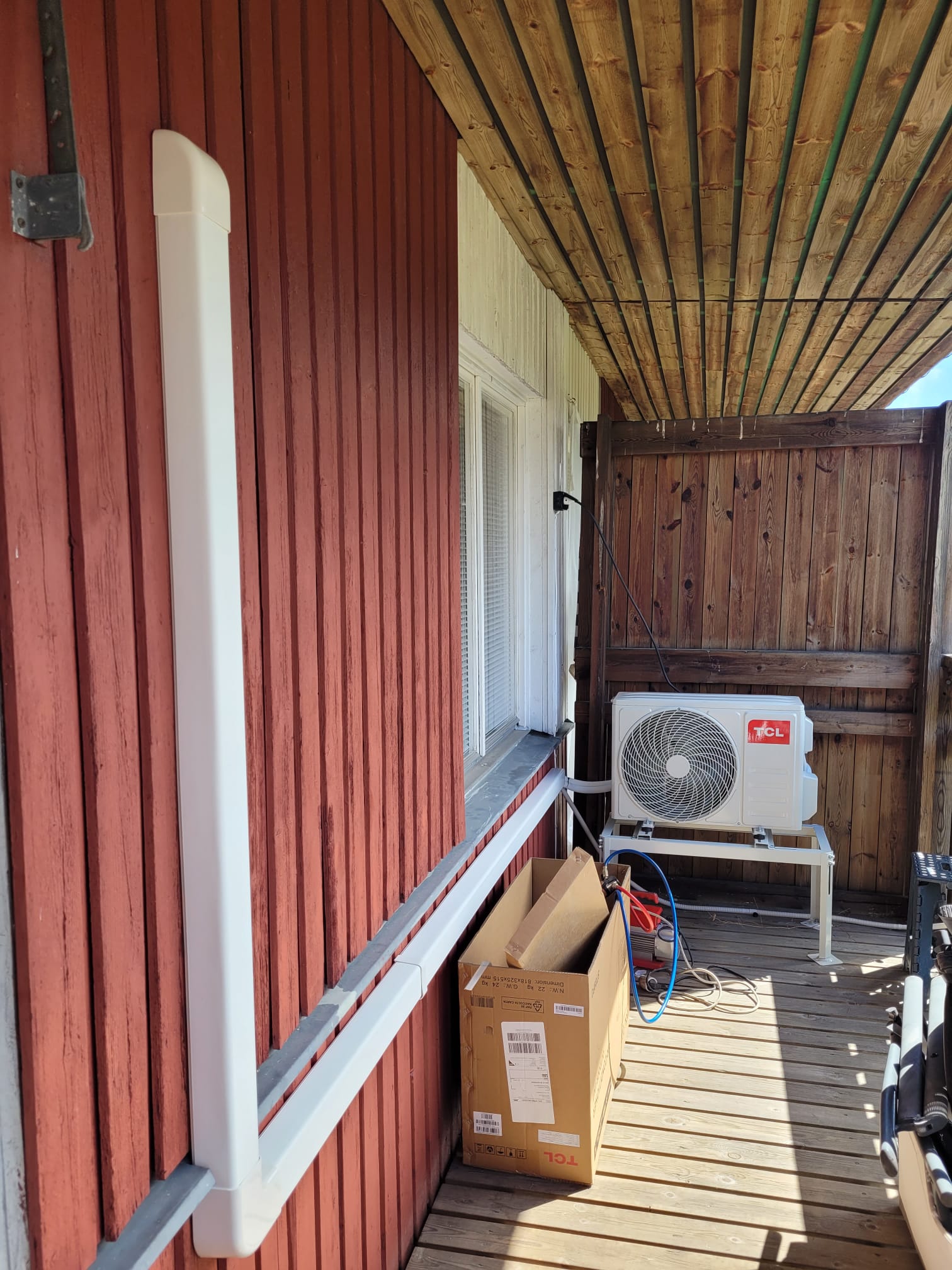 Alomit varmepump installation 0028