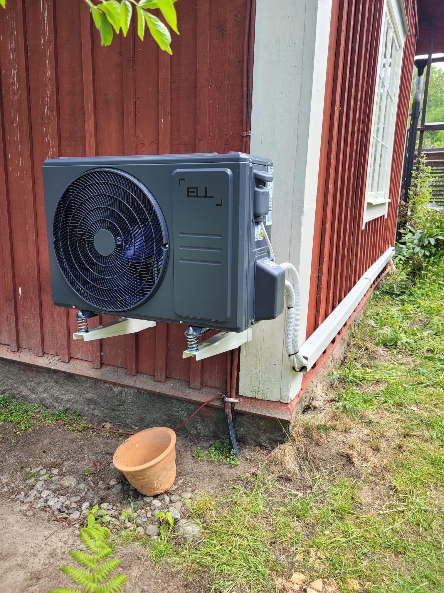 Alomit varmepump installation 0067