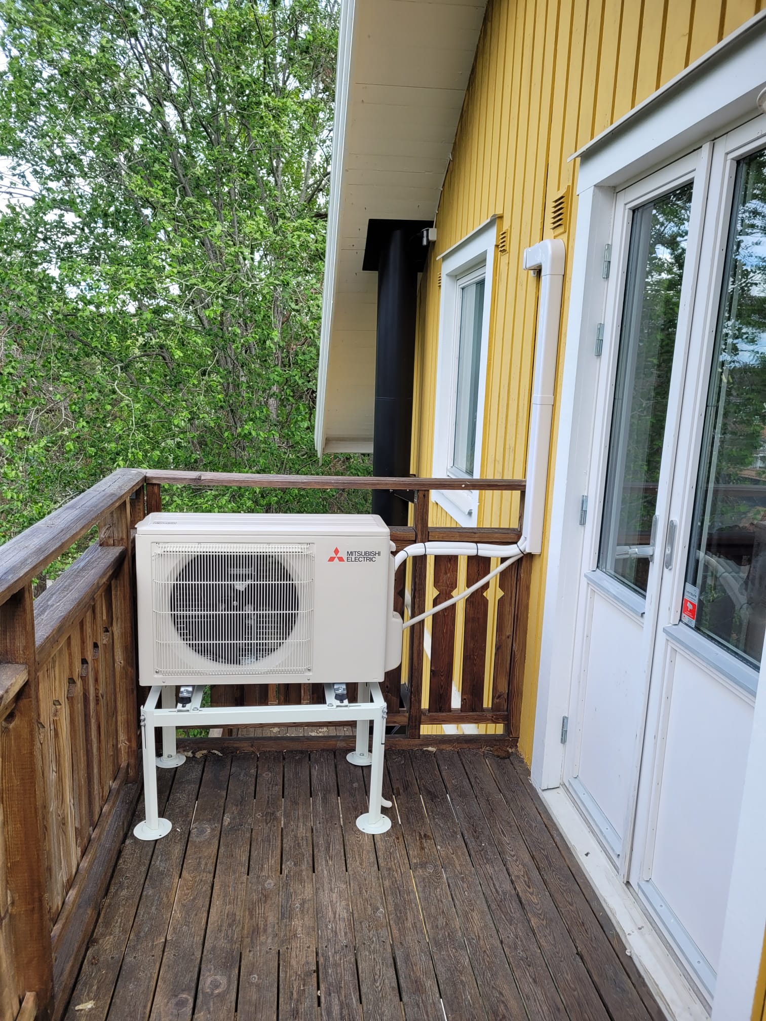 Alomit varmepump installation 0069
