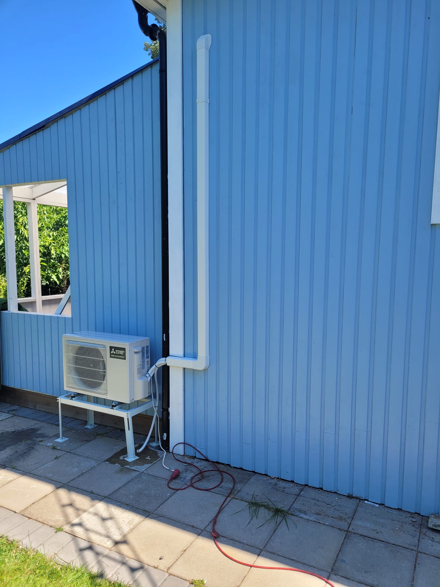 Alomit varmepump installation 0087