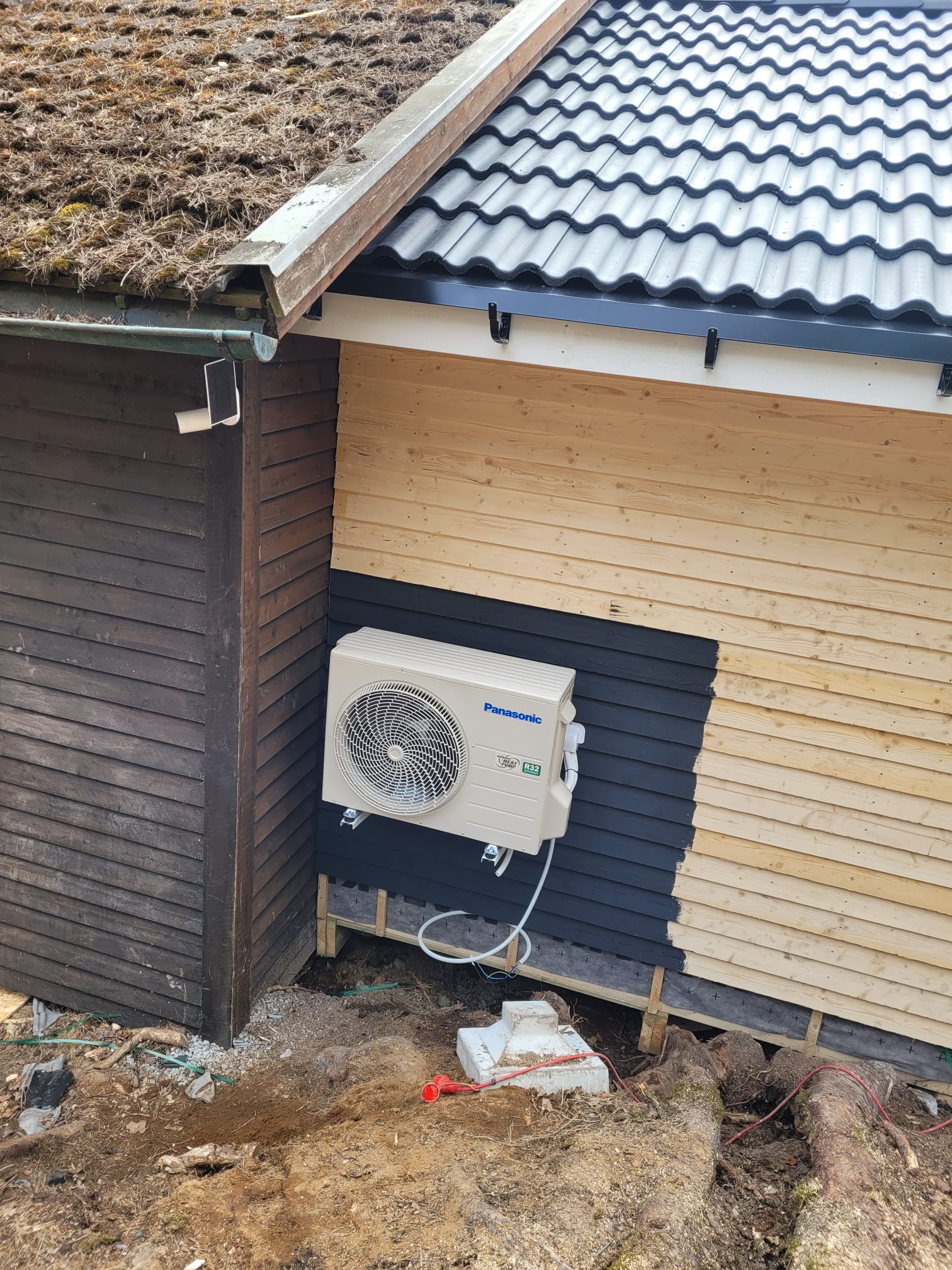 Alomit varmepump installation 0104