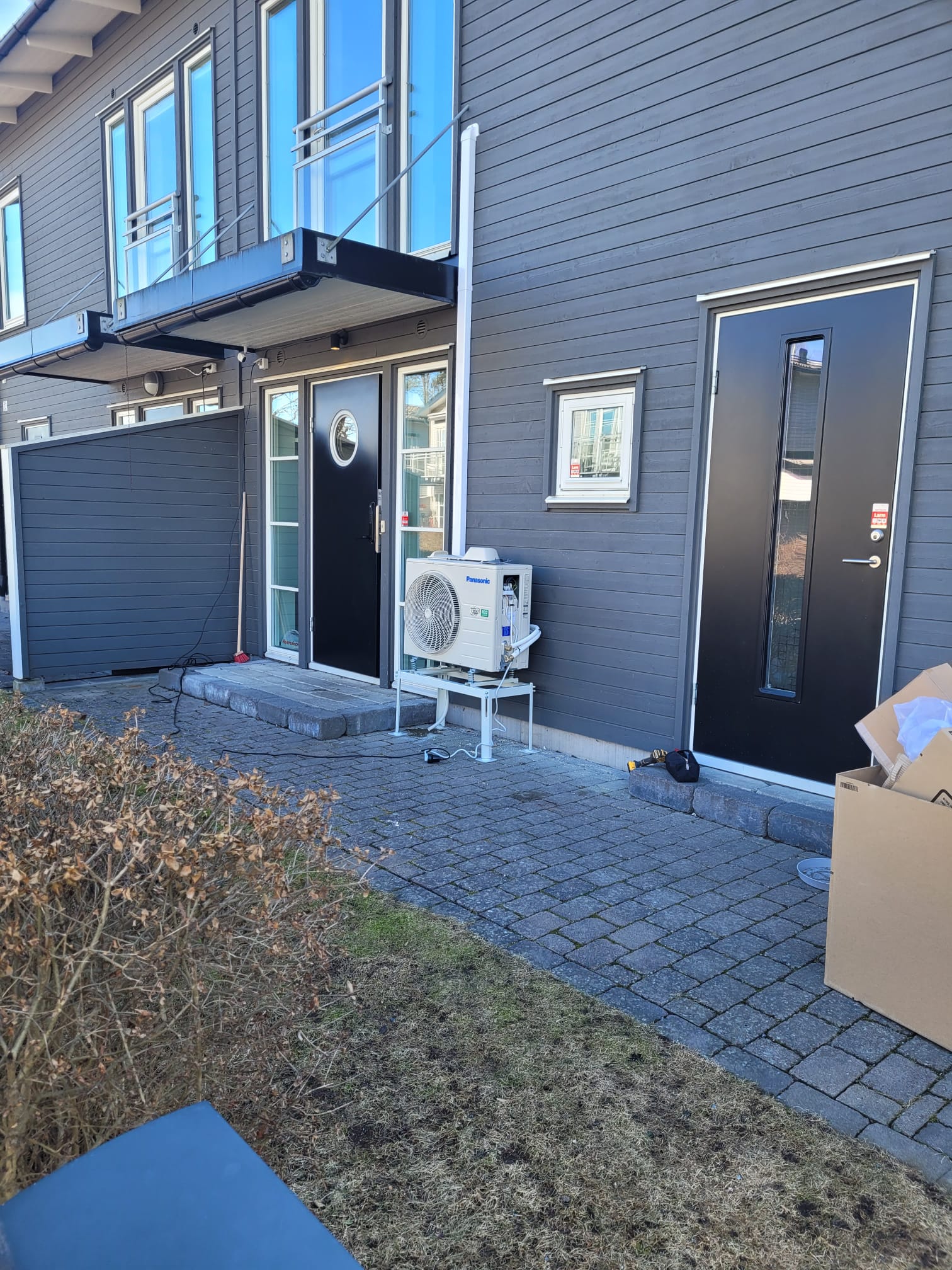 Alomit varmepump installation 0106