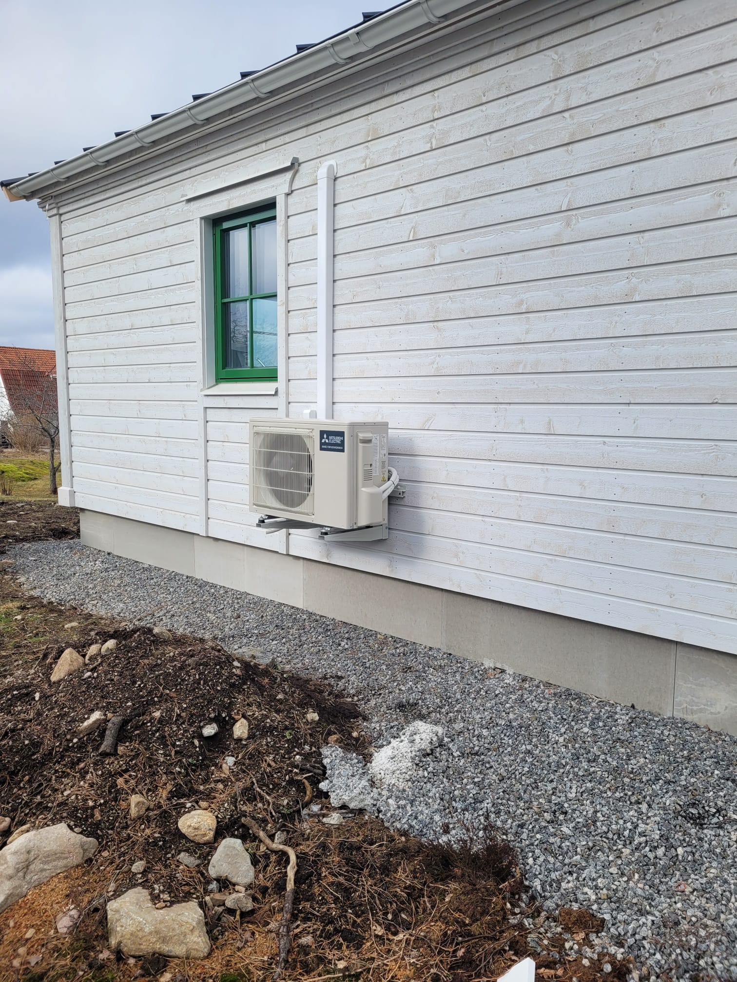 Alomit varmepump installation 0108