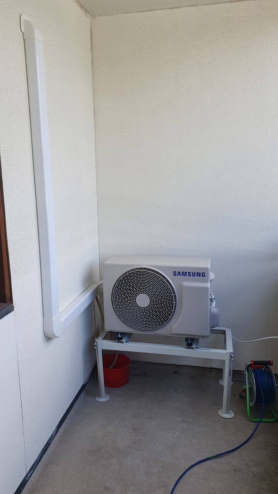 Alomit varmepump installation 0145