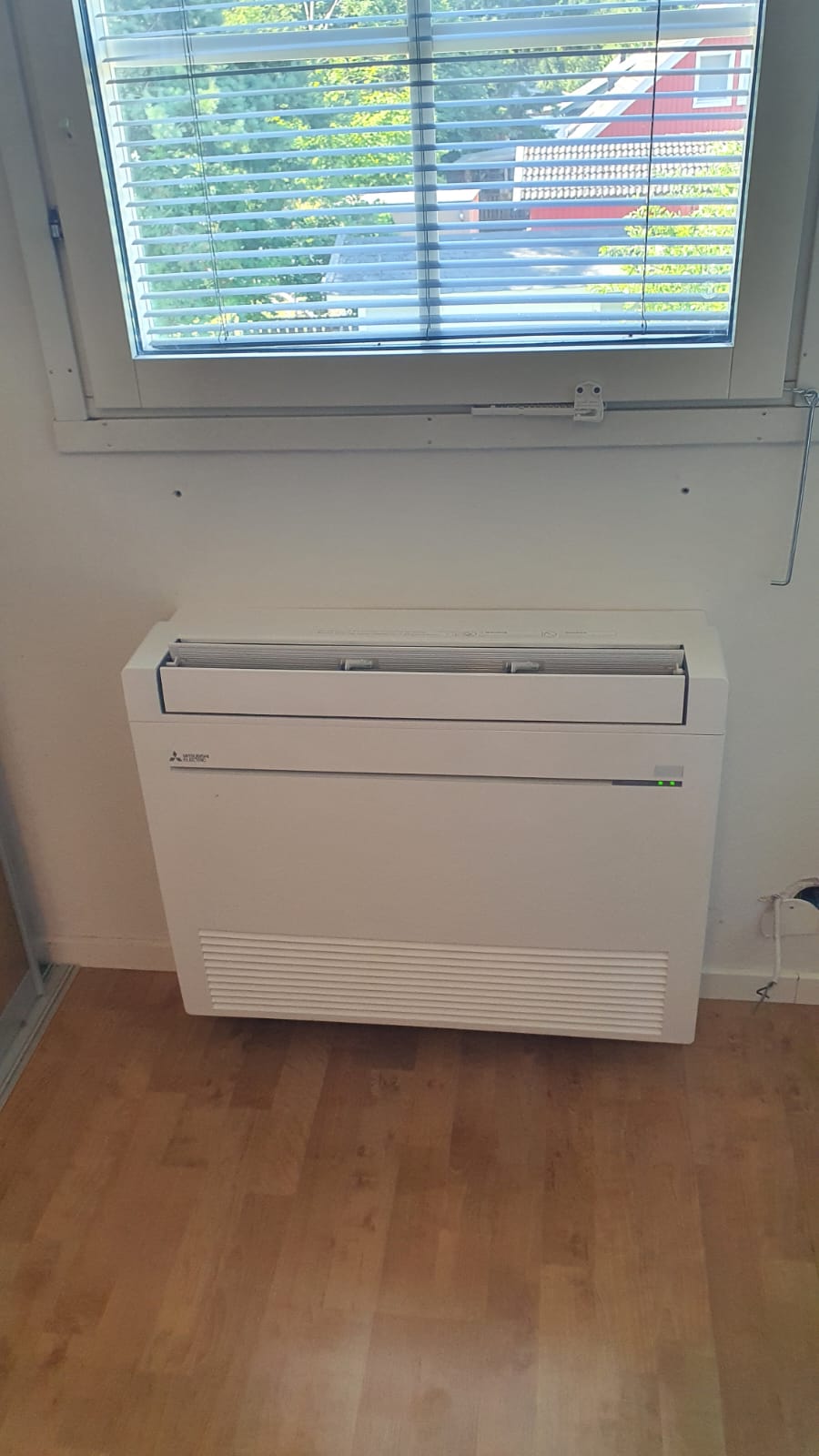 Alomit varmepump installation 0149