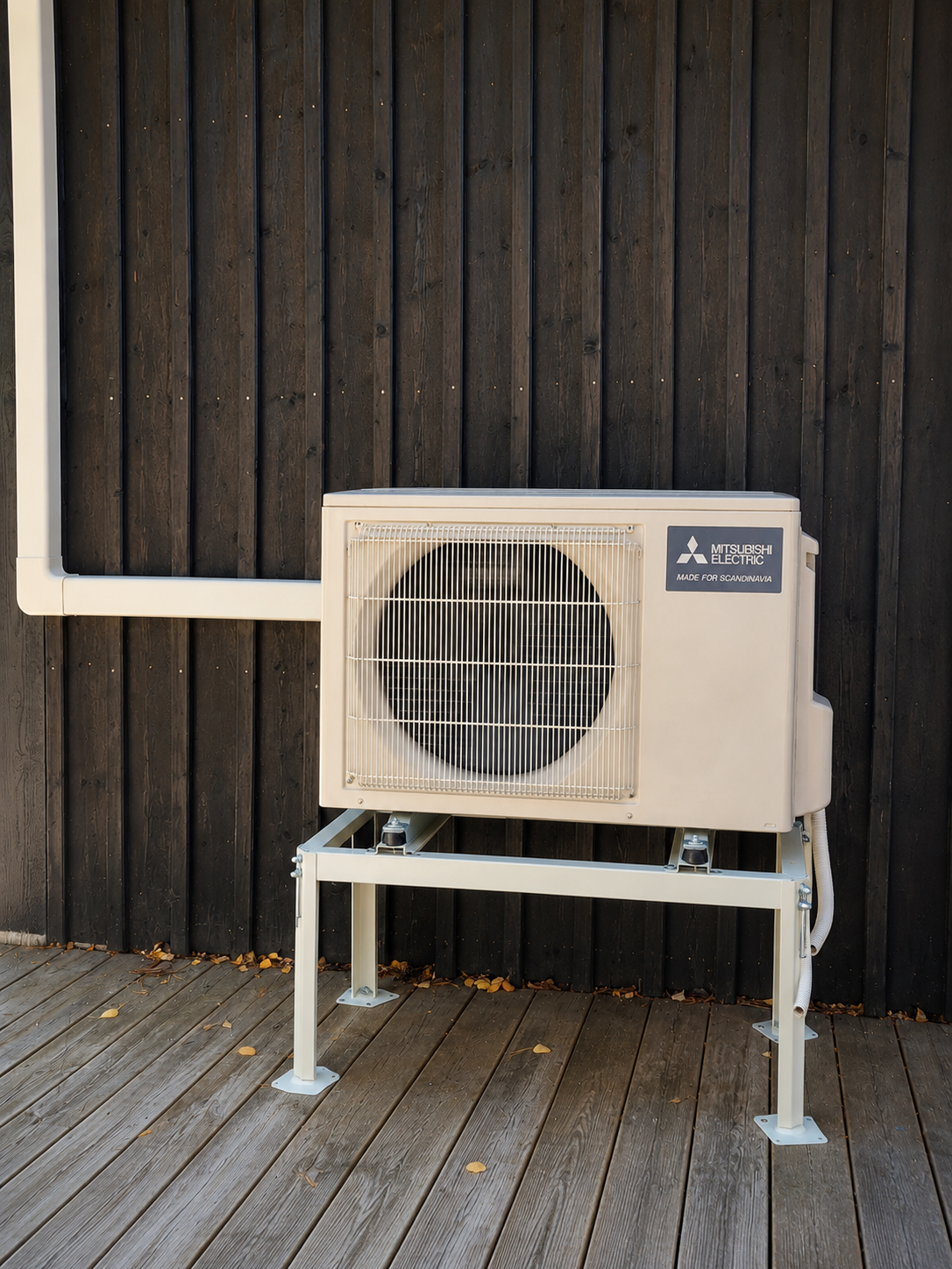 Alomit varmepump installation 0164